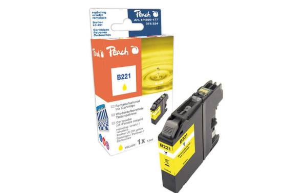 Peach Tinte Brother LC-221Y Yellow