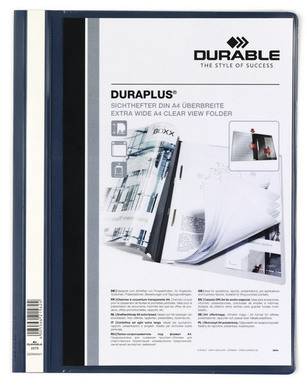 Angebotshefter DURAPLUS für 100 Blatt A4 dunkelblau DURABLE 2579/07