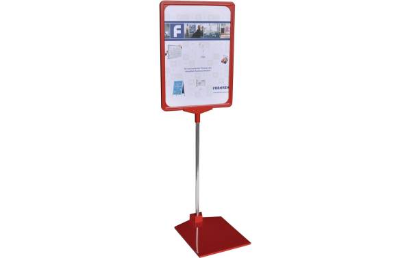 FRANKEN Infoständer / Preisständer, DIN A4, rot