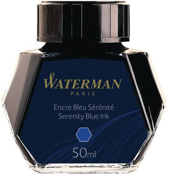 Tinte 50ml blau WATERMAN S0110720