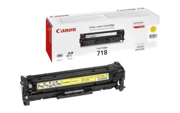 Canon Toner 718 / 2659B002 Yellow