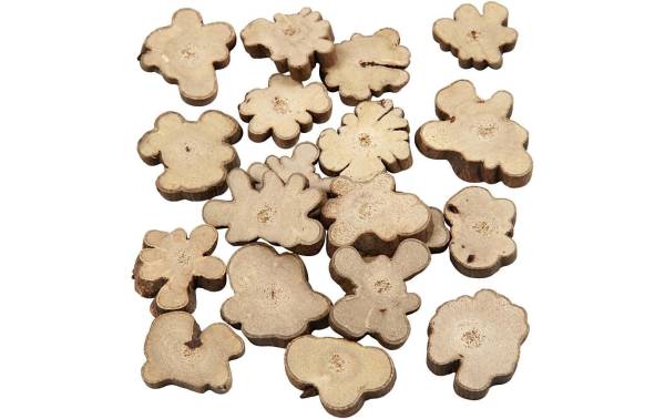 Creativ Company Holzscheiben Mix 1.5-4 cm 230 g