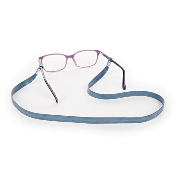 Brillenband detektierbar blau Länge 65 cm