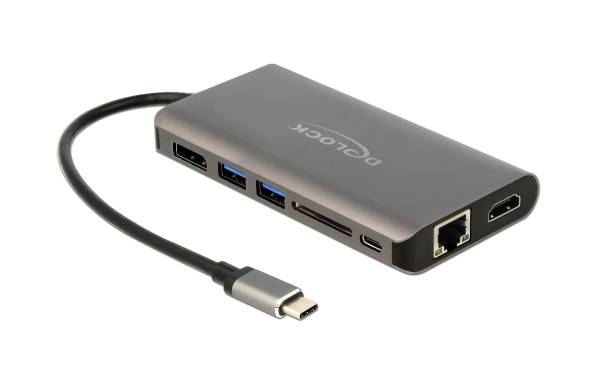 Delock Dockingstation USB 3.1 Typ-C HDMI/DP/USB 3.0/SD/LAN/PD 3.0