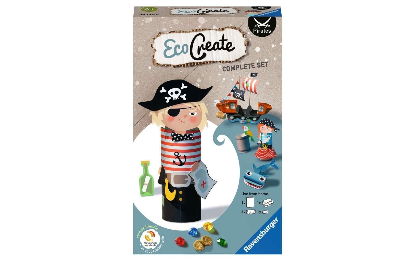 Ravensburger EcoCreate Maxi Facciamo Musica: Gioco Creativo Upcycling Per Bambini 6+, Strumenti Musicali Fai-da-te - 2