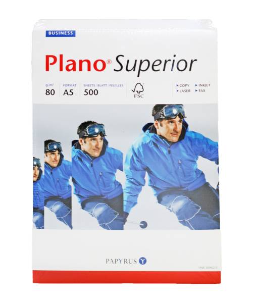 PlanoSuperior A5 A5 80g, weiss 500 Blatt PAPYRUS 88026798