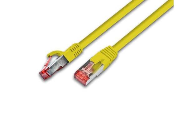 Wirewin Patchkabel Cat 6A, S/FTP, 5 m, Gelb
