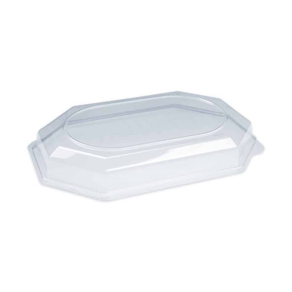 Domdeckel (rPET) klar für Catering-Platte 74945 – 10 Stück