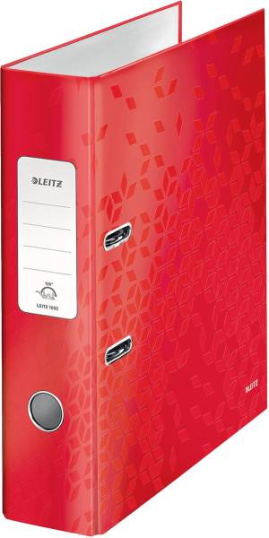 LEITZ Ordner WOW 180° 8cm 1005-00-26 rot A4