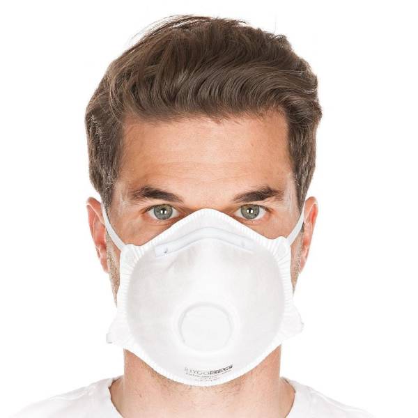 Hygostar Atemschutzmaske mit Ventil | FFP2 NR