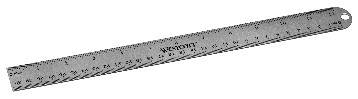 Aluminium Lineal 30cm cm/inch Scala WESTCOTT E-1417600