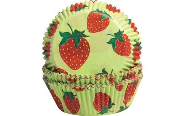 Demmler Muffin Backform Erdbeere 60 Stück