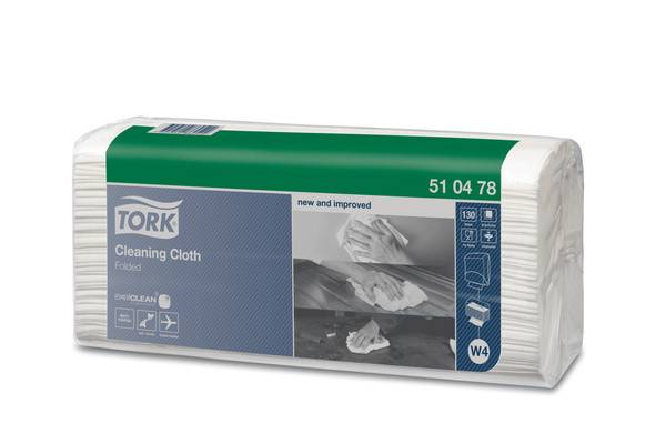 TORK 510478 Reinigungstücher Weiß - W4