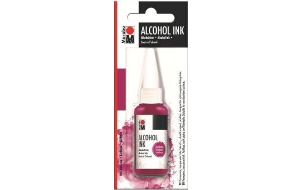 Marabu permanente Tinte Alcohol Ink, bordeaux, 20 ml