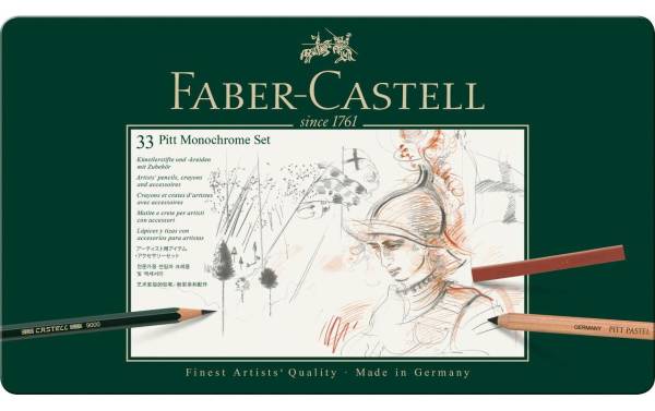 Faber-Castell Graphitstift Pitt Monochrome 33er Metalletui