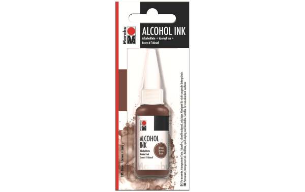 Marabu permanente Tinte Alcohol Ink, braun, 20 ml