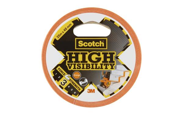 3M Klebeband High Visibility 48 mm x 25 m, Orange