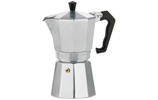 Kela Espressokocher Italia 6 Tassen, Silber
