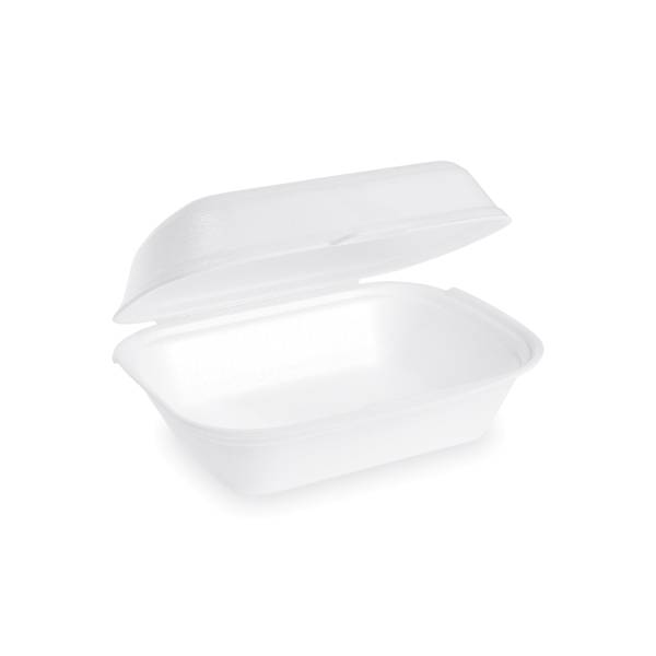 Lunch-Box (XPS) weiß 185 x 133 x 75 mm – 125 Stück
