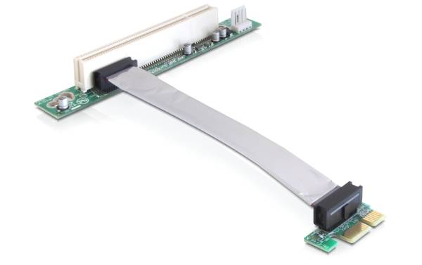 Delock PCI-E Riser Karte x1 auf PCI, 13 cm Kabel