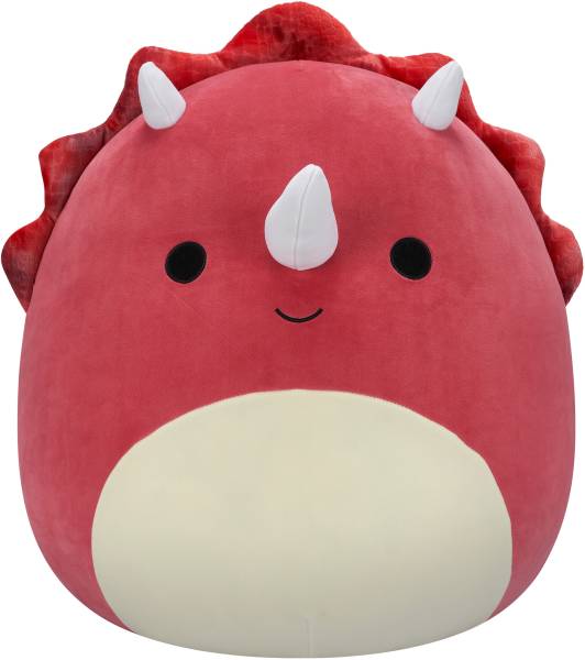 SQUISHMALLOWS Tristan Triceratops 50cm 6700.45366 rot