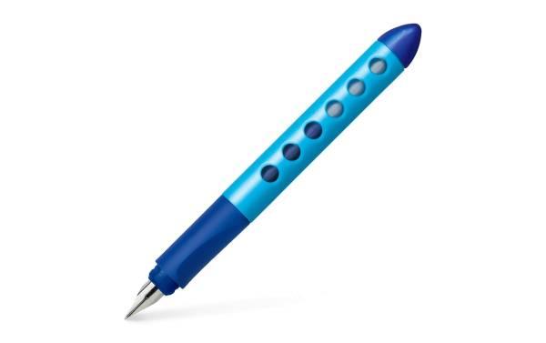 FABER-CASTELL Schul-Füllhalter Scribolino, blau