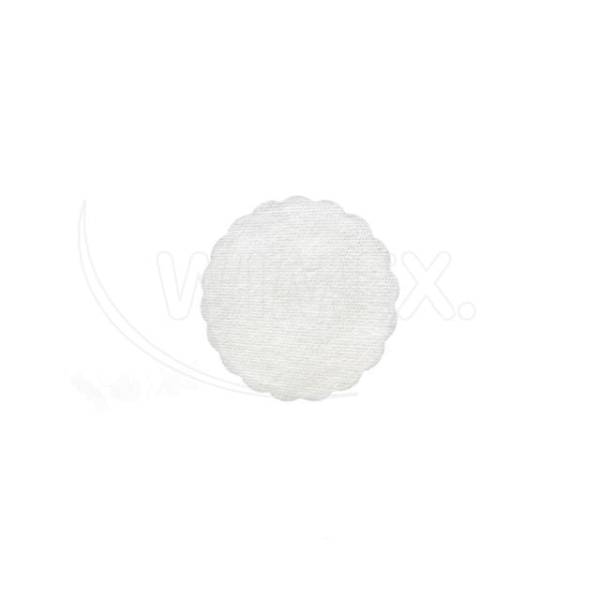 Untersetzer (PAP-Airlaid) PREMIUM weiß 9cm – 40 Stück