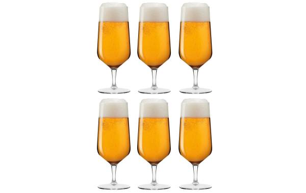 Leonardo Bierglas Puccini 330 ml, 6 Stück, Transparent