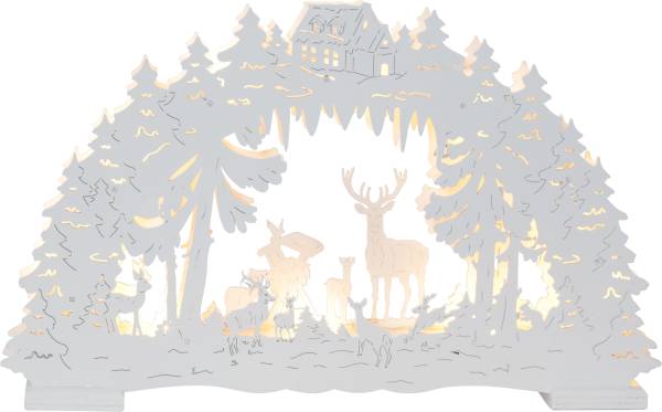 Kerzenständer Fauna
