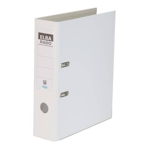 ELBA Ordner rado plast, Rückenbreite: 80 mm, weiß