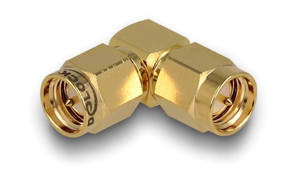 Delock Antennenadapter 90° gewinkelt, SMA – SMA