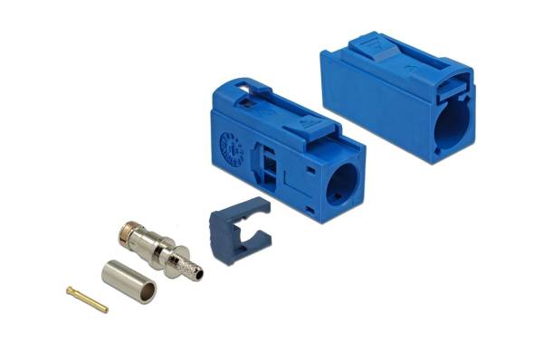 Delock Antennenadapter FAKRA C, zum Crimpen FAKRA C – FAKRA C