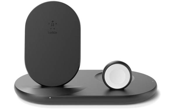 Belkin Boost Charge 3-in-1 Wireless Charger for Apple Devices - black