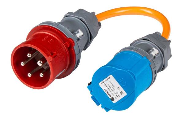 Normrahmen Adapterkabel CEE16/3 – CEE16/5