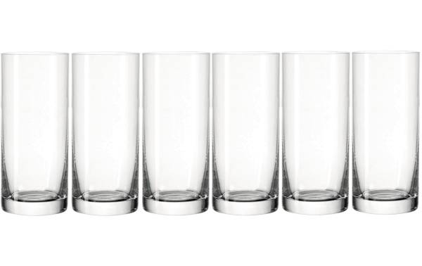Leonardo Trinkglas Easy XL 460 ml, 6 Stück, Transparent