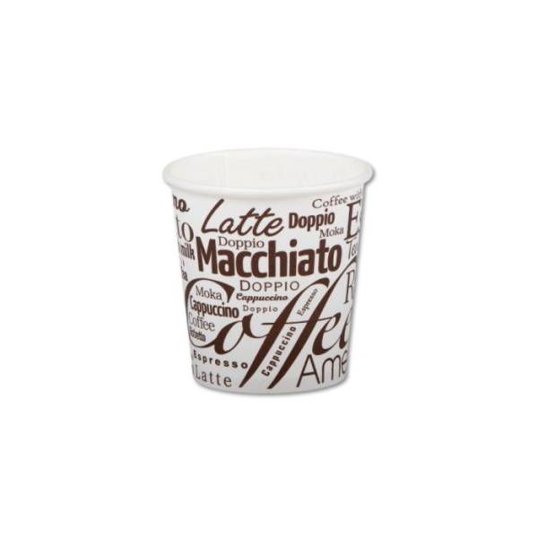1000 Stück – 100ml Einweg-Espressobecher Coffee to go – 1 Karton