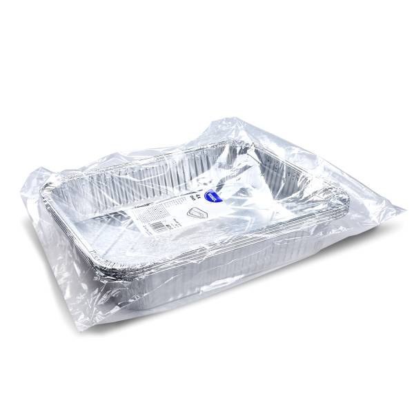 Schale (ALU) Gastro eckig 323 x 262 x 55 mm 3610ml 1,2 – 4 Stück