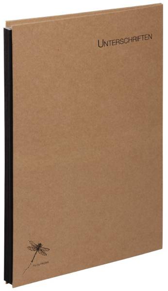 PAGNA Unterschriftenmappe 'Pur', 20 Fächer, A4, Kraftpapier