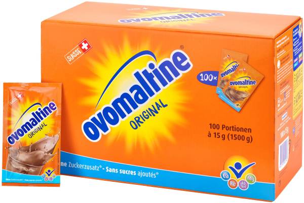 OVOMALTINE Portion 117401 100 x 15 g