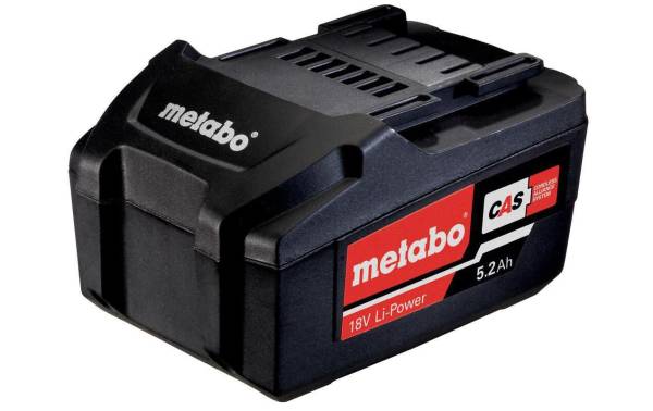 Metabo Akku 18 V, 5,2 Ah