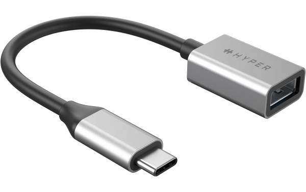 HYPER USB-Adapter 10 Gbps USB-C Stecker – USB-A Buchse