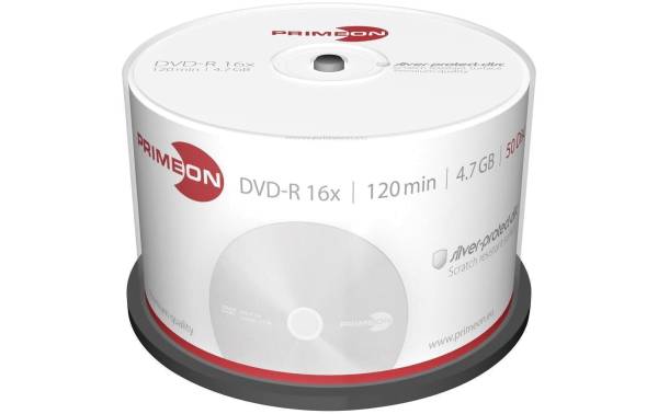 Primeon DVD-R 4.7 GB, Spindel (50 Stück)