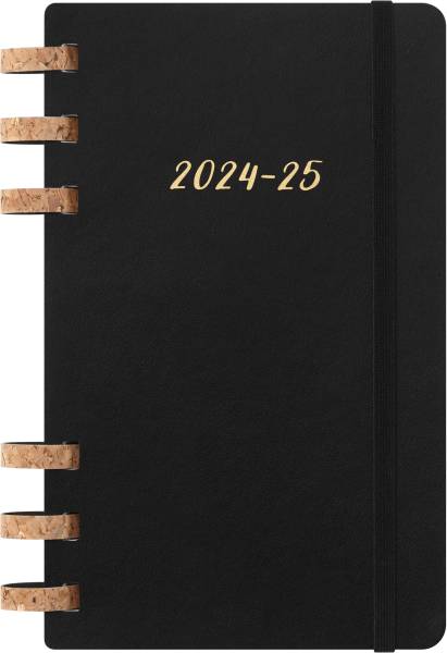 MOLESKINE Studienplaner Spiral 24/25 999271701 12M schwarz HC L/A5 13x21cm