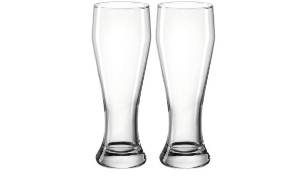 Montana Bierglas Basic 400 ml, 2 Stück, Transparent