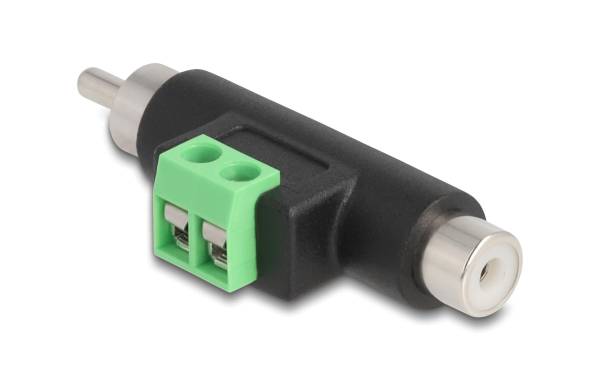 Delock Audio-Adapter Terminalblock zu Cinch – Cinch