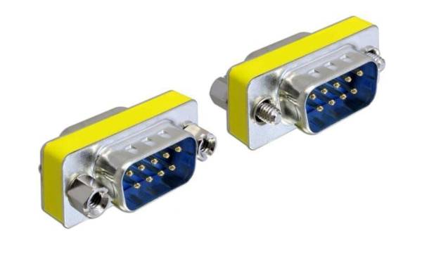 Delock Gender Changer DB9 RS-232 m – m
