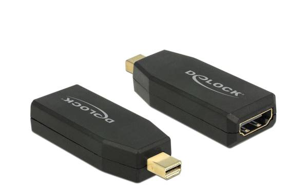 Delock Adapter Mini-Displayport – HDMI passiv, 4K, schwarz