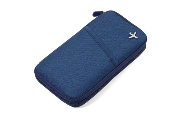 Troika Necessaire SAFE FLIGHT Dunkelblau