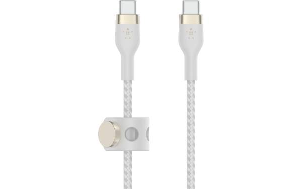 Belkin Boost Charge PRO Flex USB-C to USB-C Cable, 1m – white