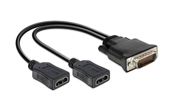 Delock Y-Kabel DMS-59 – HDMI